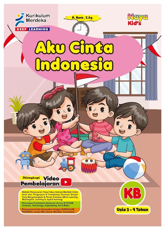 Aku Cinta Indonesia (KB Usia 3-4 tahun)